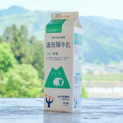 奥飛騨牛乳 (1000ml)の画像